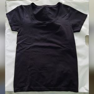 WHBM Large Black spandex t-shirt